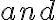 a n d