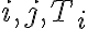 i, j, T_{i}