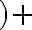 )+