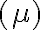 (\mu)
