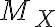 M_X
