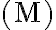 (\mathrm{M})