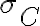 \sigma_{C}