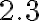 2.3
