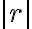 |r|