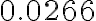 0.0266