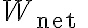  W_{\text {net }}