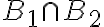 B_{1} \cap B_{2}