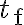 t_{\mathrm{f}}
