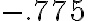-.775