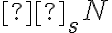 μ_sN