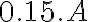 0.15 . A