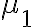 \mu_{1}