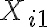 X_{i1}