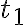 t_{1}