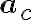 \mathbf{a}_{c}