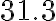 31.3