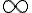 \infty