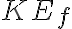  KE_{f} 