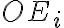  OE_{i} 