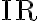 \mathrm{IR}