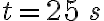 t=25 \, s