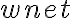  w_\mathrm{net} 