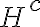 H^c