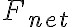F_{net}