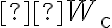  W_{\mathrm{c}}