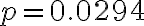 p=0.0294