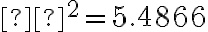 σ^2=5.4866