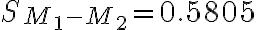 S_{M_1-M_2}= 0.5805