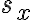 s_x