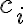 c_{i}