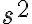 s^2