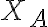 X_{A}