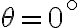 \theta=0^{\circ}