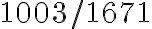 1003 / 1671