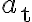 a_{\mathrm{t}}