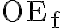  \mathrm{OE_f} 