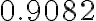 0.9082