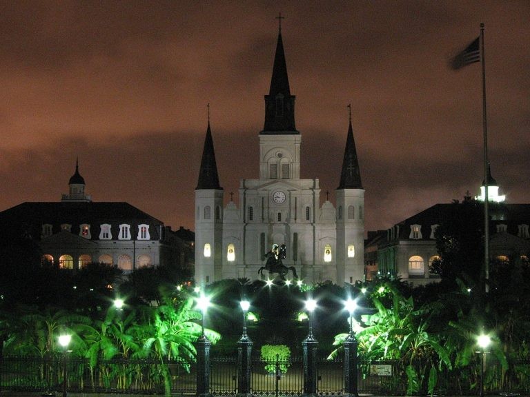  St. Louis Cathedral in New Orleans, Louisiana